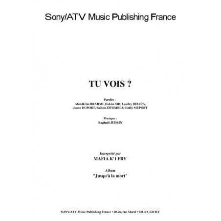 TU VOIS ?