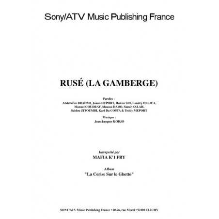 RUSÉ (LA GAMBERGE)