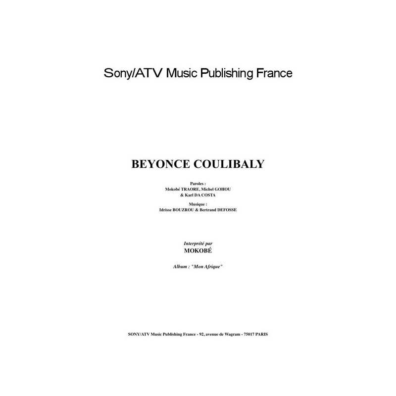 BEYONCÉ COULIBALY