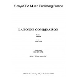 LA BONNE COMBINAISON
