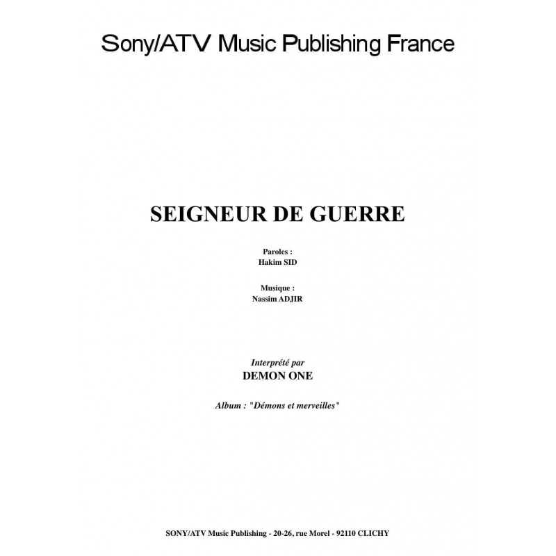 SEIGNEUR DE GUERRE