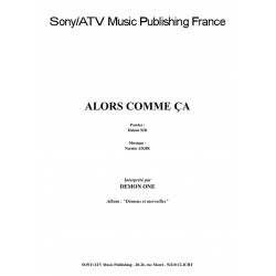 ALORS COMME CA