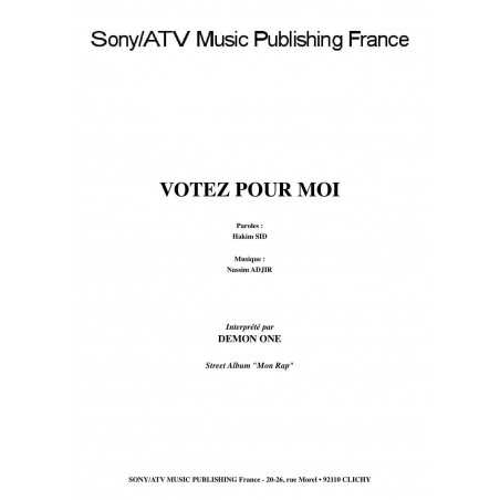 VOTEZ POUR MOI