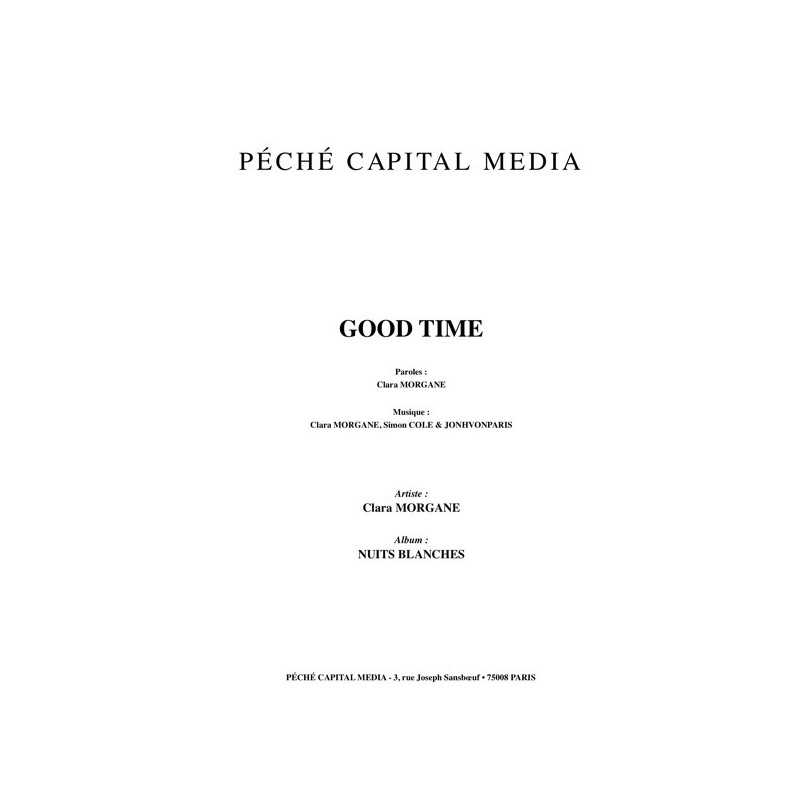 GOOD TIME