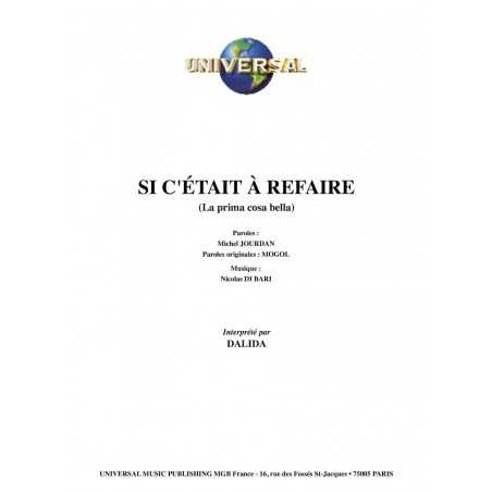 SI C'ÉTAIT À REFAIRE (LA PRIMA COSA BELLA)