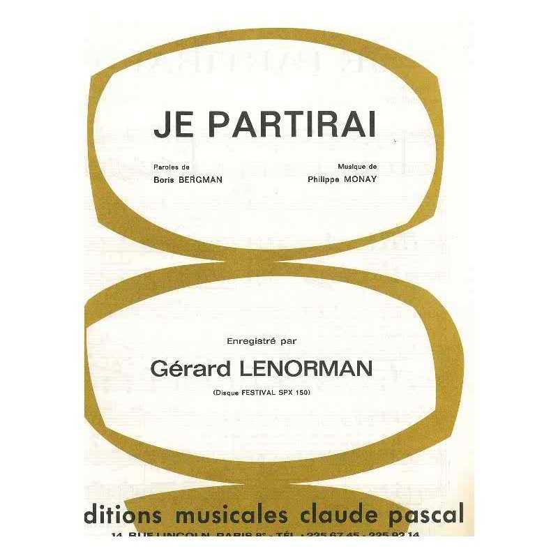 JE PARTIRAI