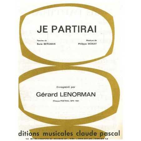 JE PARTIRAI