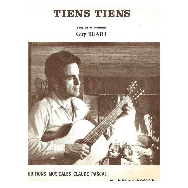 Partition TIENS TIENS Guy BEART