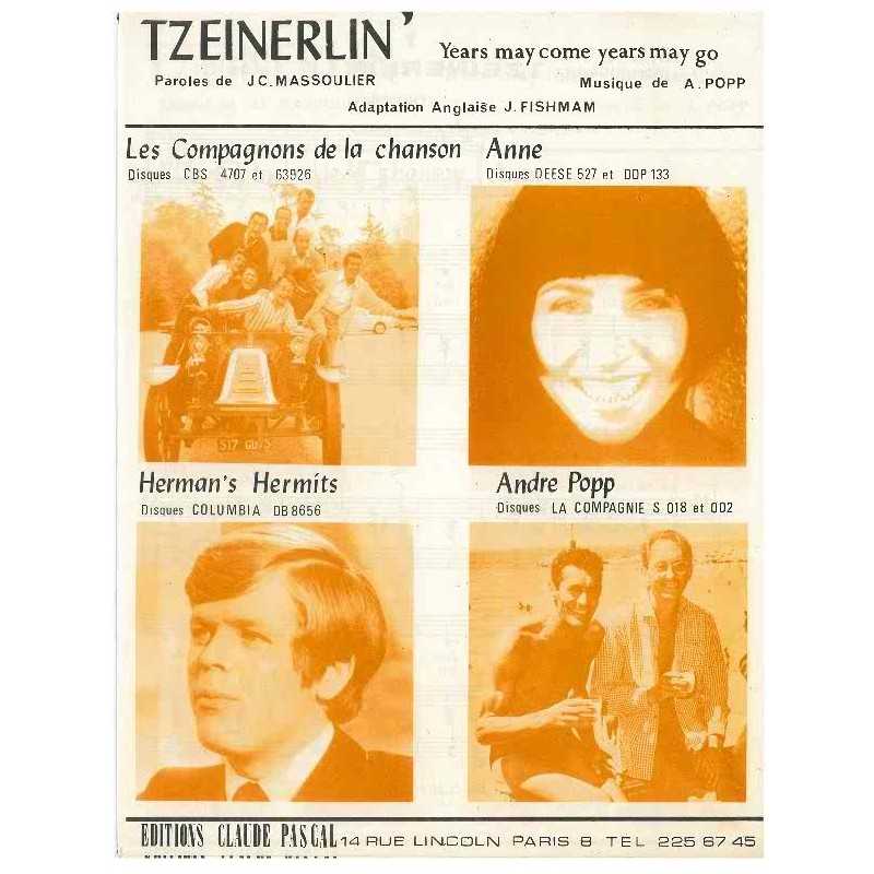 TZEINERLIN (YEARS MAY COME, YEARS AY GO)