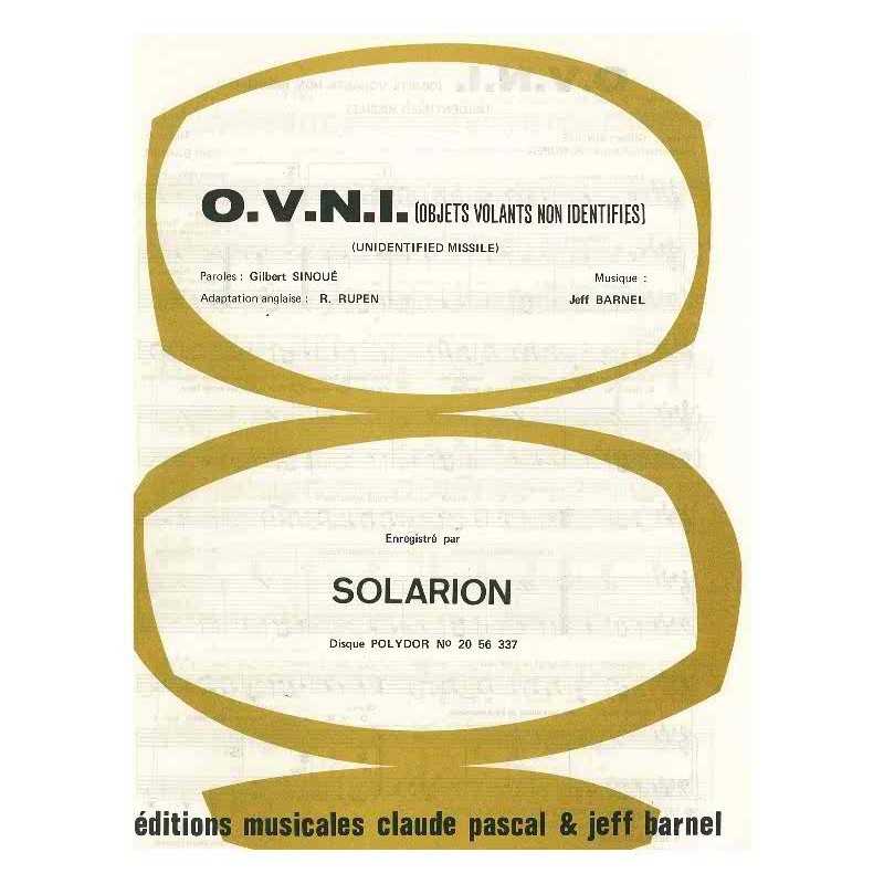 O.V.N.I. (OBJETS VOLANT NON IDENTIFIES)