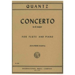 CONCERTO IN G MAJOR FOR FLUTE AND PIANO