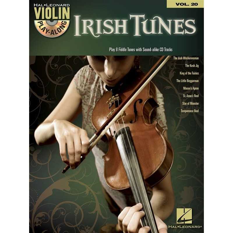 VIOLIN PLAY-ALONG VOL.20 - IRISH TUNES (+CD)