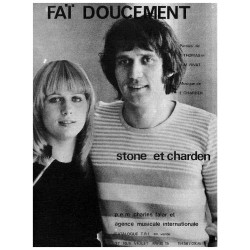 Sheet music FAÏ DOUCEMENT STONE & CHARDEN