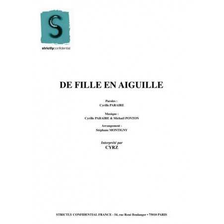 DE FILLE EN AIGUILLE