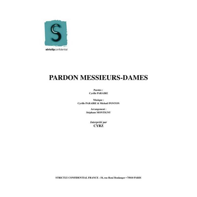 PARDON MESSIEURS-DAMES