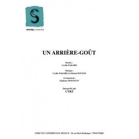 UN ARRIÈRE-GOÛT