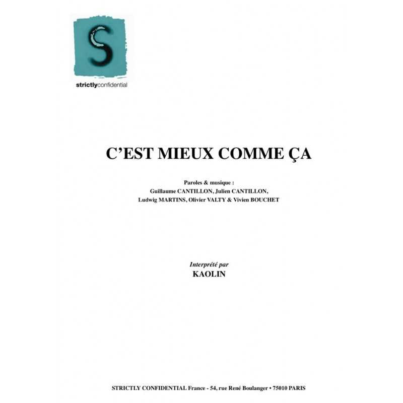 C'EST MIEUX COMME CA