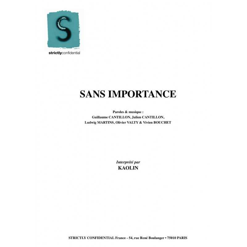 SANS IMPORTANCE