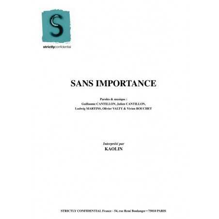 SANS IMPORTANCE