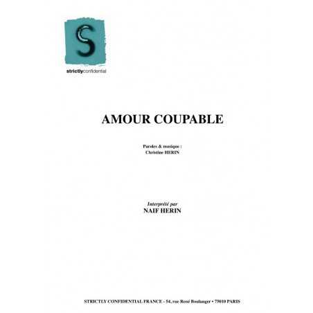AMOUR COUPABLE