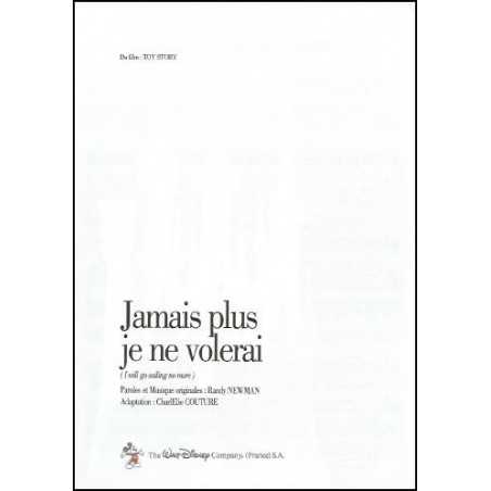 JAMAIS PLUS JE NE VOLERAI