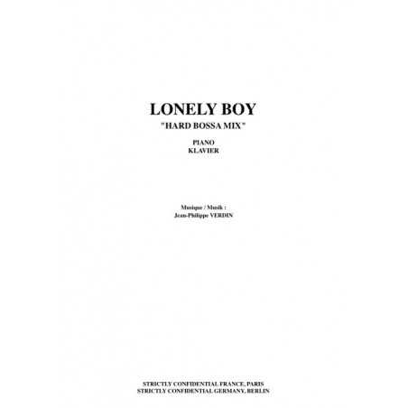 LONELY  BOY (HARD BOSSA MIX)