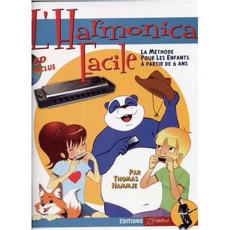L'HARMONICA FACILE - MÉTHODE POUR LES ENFANTS (+CD)