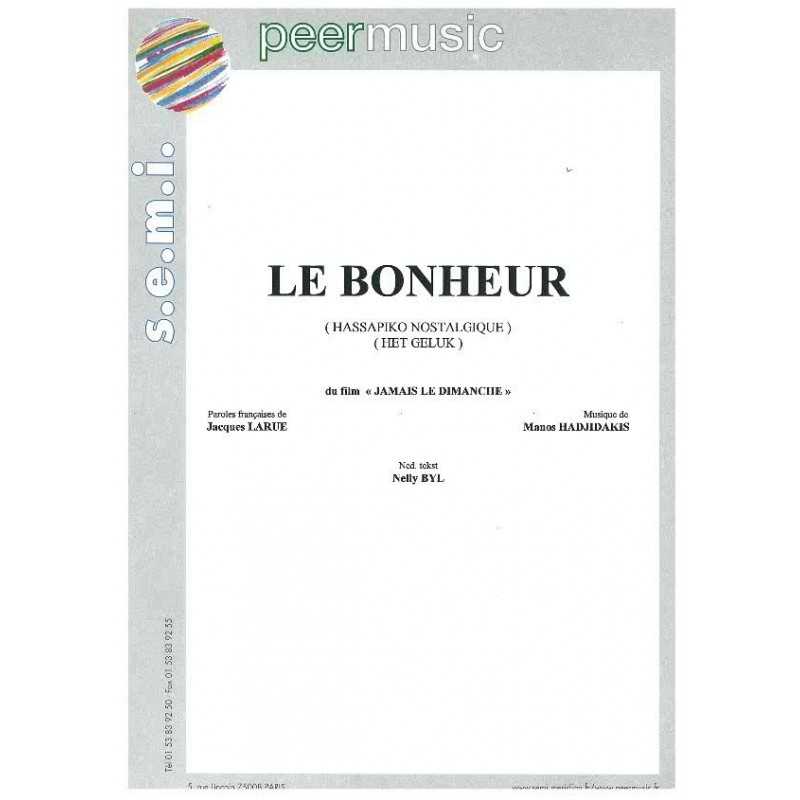 LE BONHEUR
