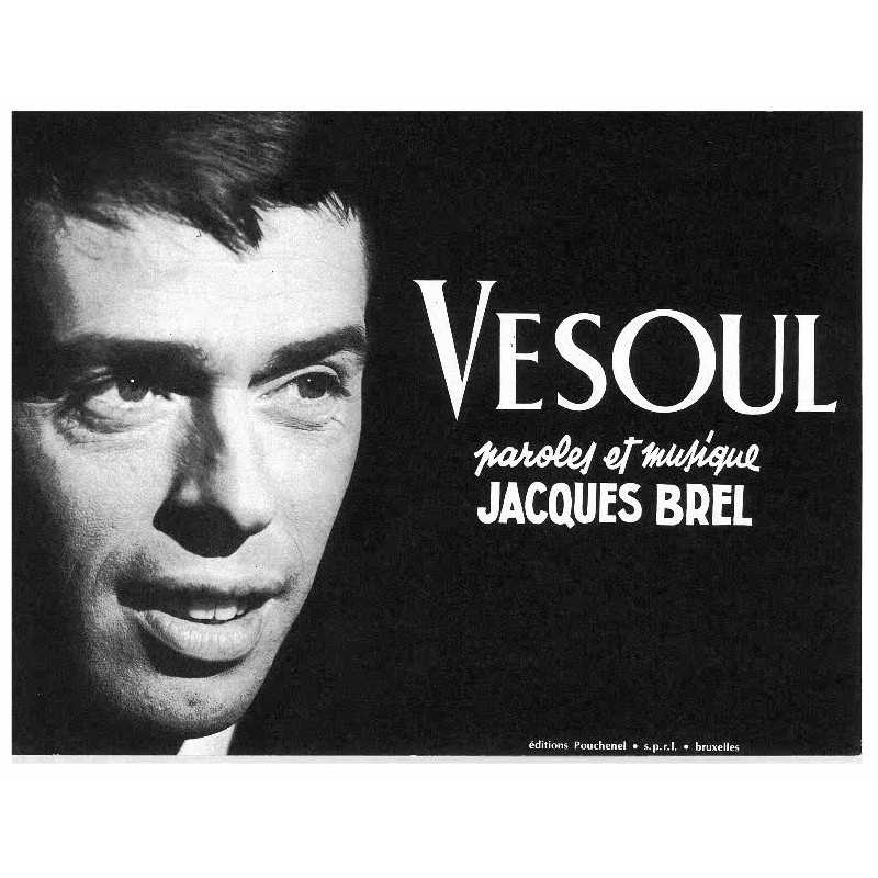 Partition VESOUL Jacques Brel
