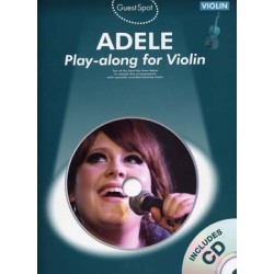 GUEST SPOT ADELE PLAY-ALONG FOR VIOLIN (+CD)