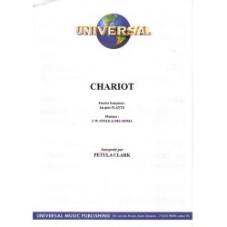 Sheet music CHARIOT Petula Clark pdf