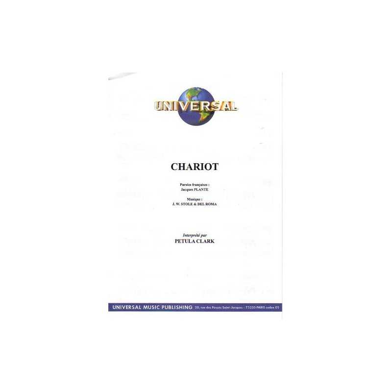 Sheet music CHARIOT Petula Clark pdf