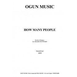 HOW MANY PEOPLE