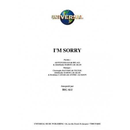 I'M SORY