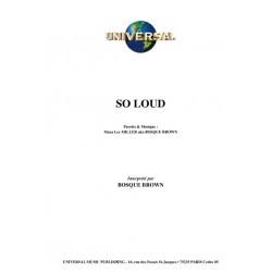 SO LOUD