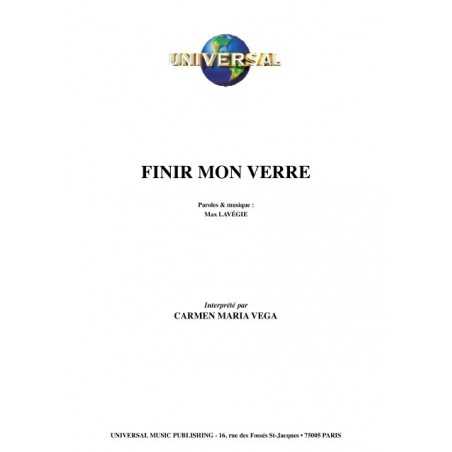 FINIR MON VERRE