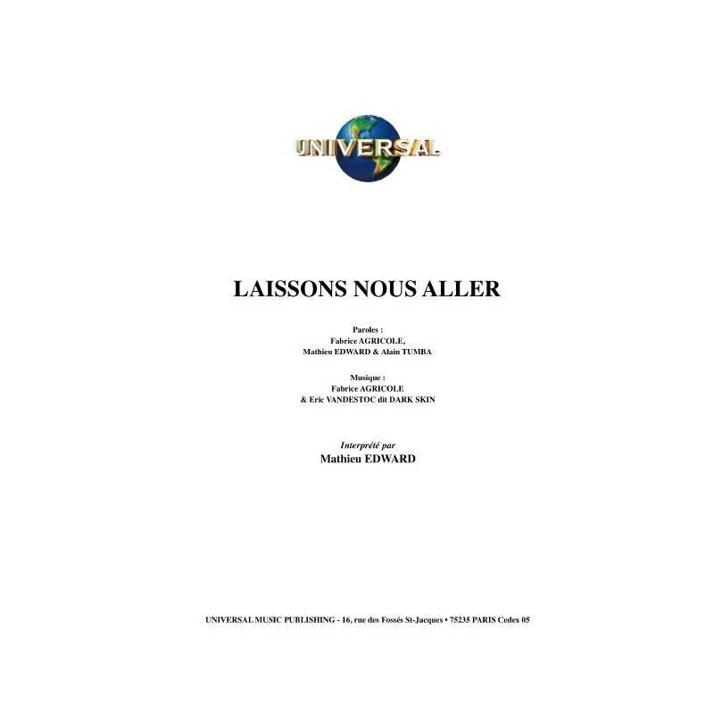 LAISSONS NOUS ALLER