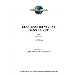 LES GENS QUI VIVENT DANS LA RUE