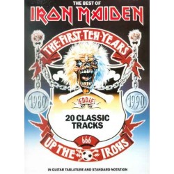 THE BEST OF IRON MAIDEN THE FIRST TEN YEARS (TAB)