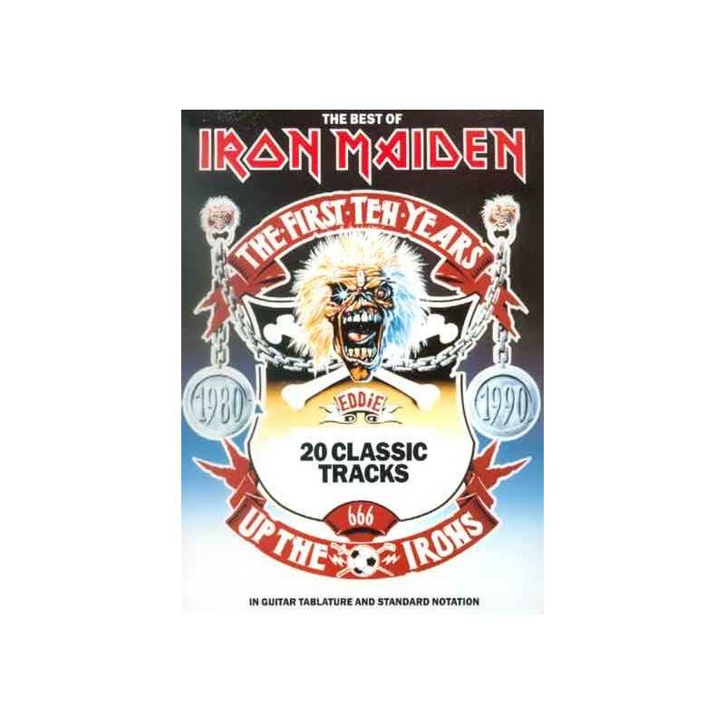 THE BEST OF IRON MAIDEN THE FIRST TEN YEARS (TAB)