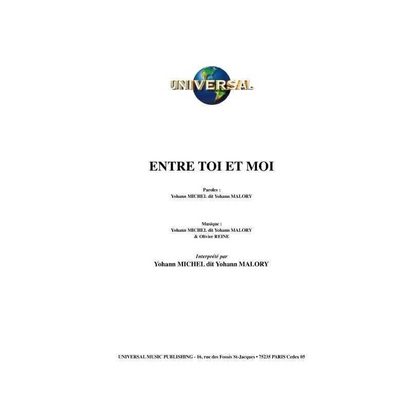 ENTRE TOI ET MOI
