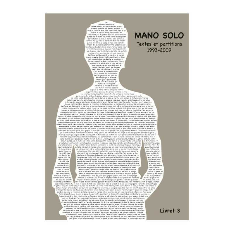 MANO SOLO - LIVRET 3