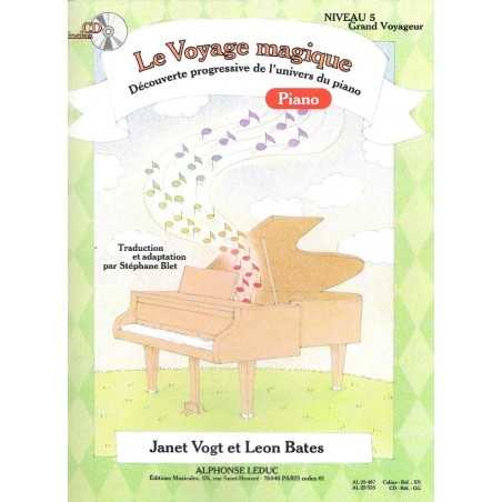 LE VOYAGE MAGIQUE PIANO NIVEAU 5 - GRAND VOYAGEUR (+CD)
