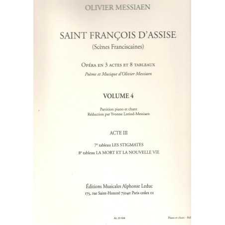 SAINT FRANCOIS D'ASSISE (Scènes Franciscaines) Vol.4