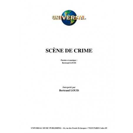 SCÈNE DE CRIME