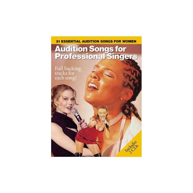 AUDITION SONGS FOR PROFESSIONAL SINGERS (+CD)