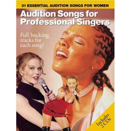 AUDITION SONGS FOR PROFESSIONAL SINGERS (+CD)
