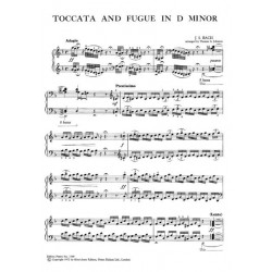 TOCCATA & FUGUE IN D MINOR BWV 565
