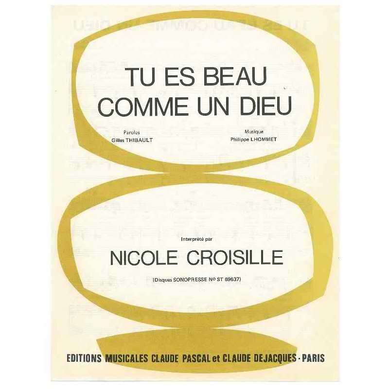 TU ES BEAU COMME UN DIEU