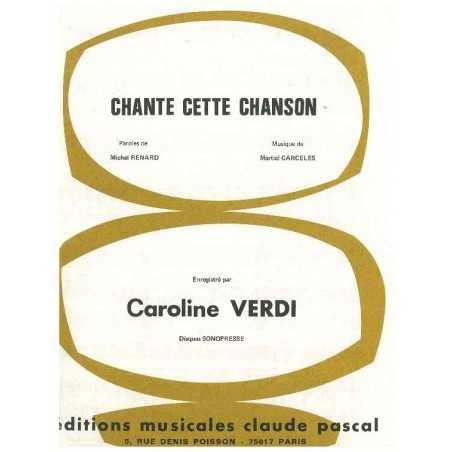 CHANTE CETTE CHANSON